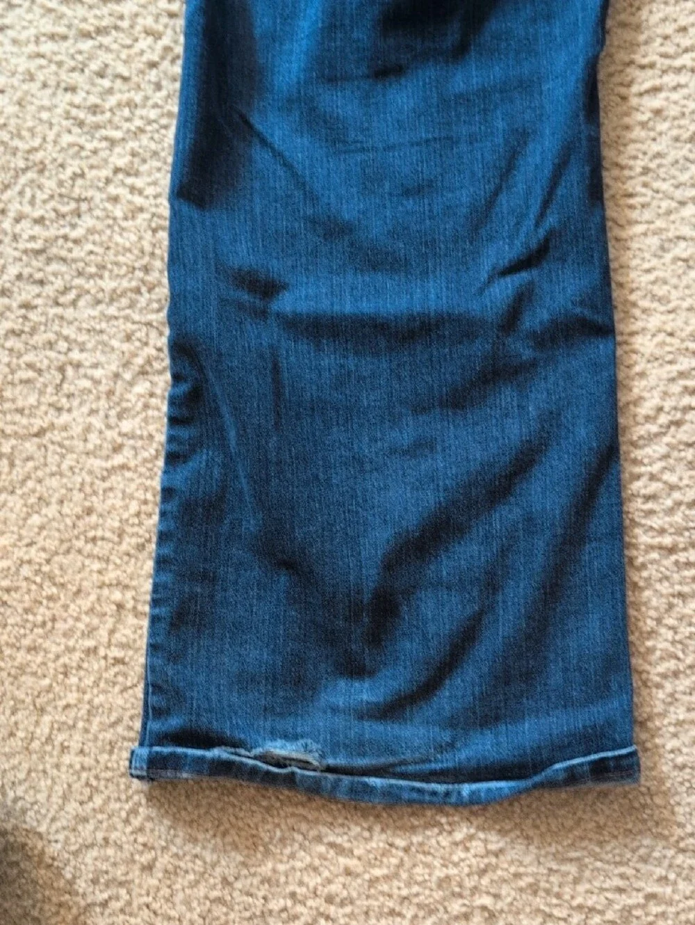 Lane Bryant Boot-Cut Jeans in Dark Blue Wash